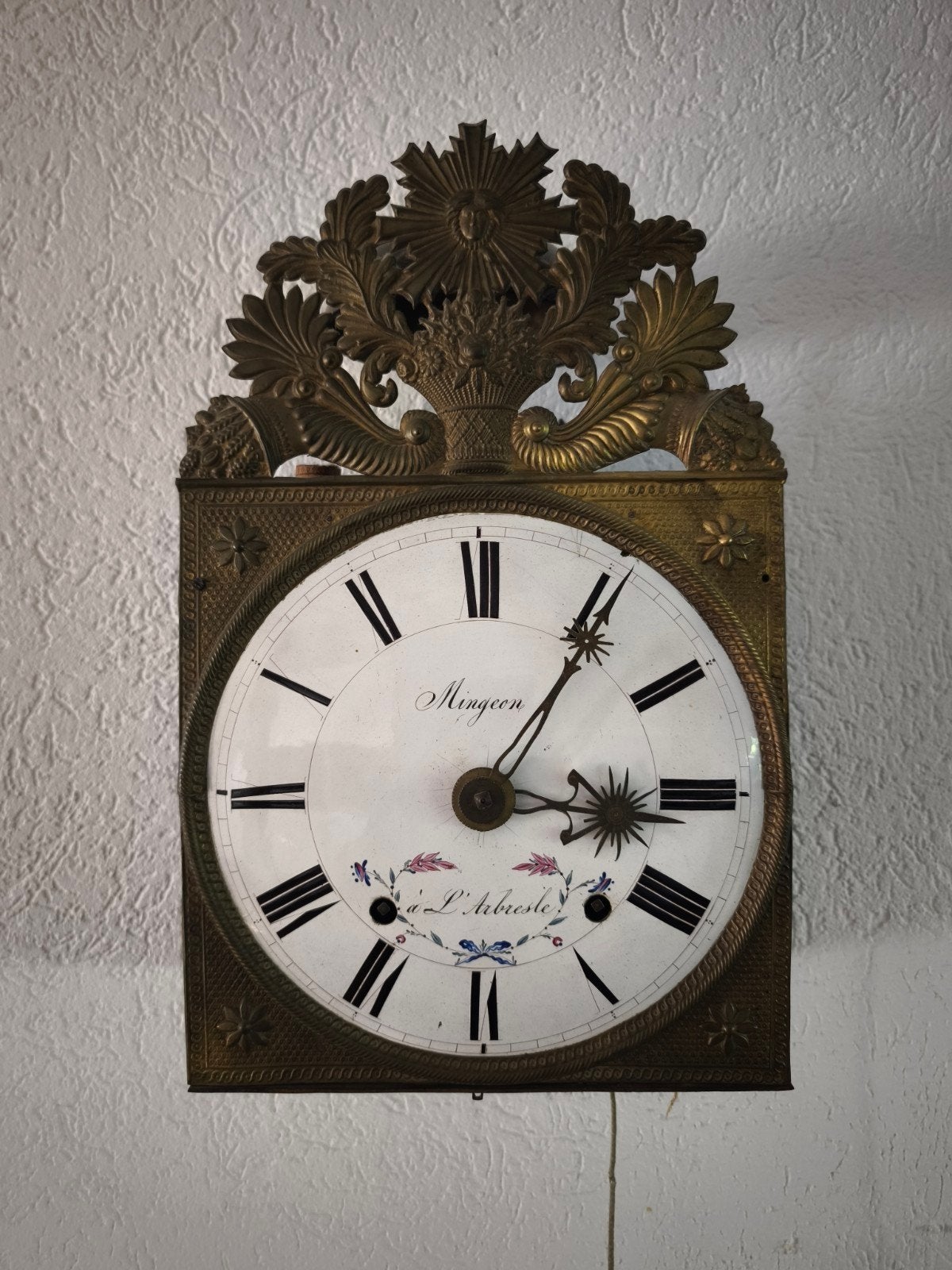 Antieke Franse Comtoise Klok (1830-1840), Ophalen of Verzenden