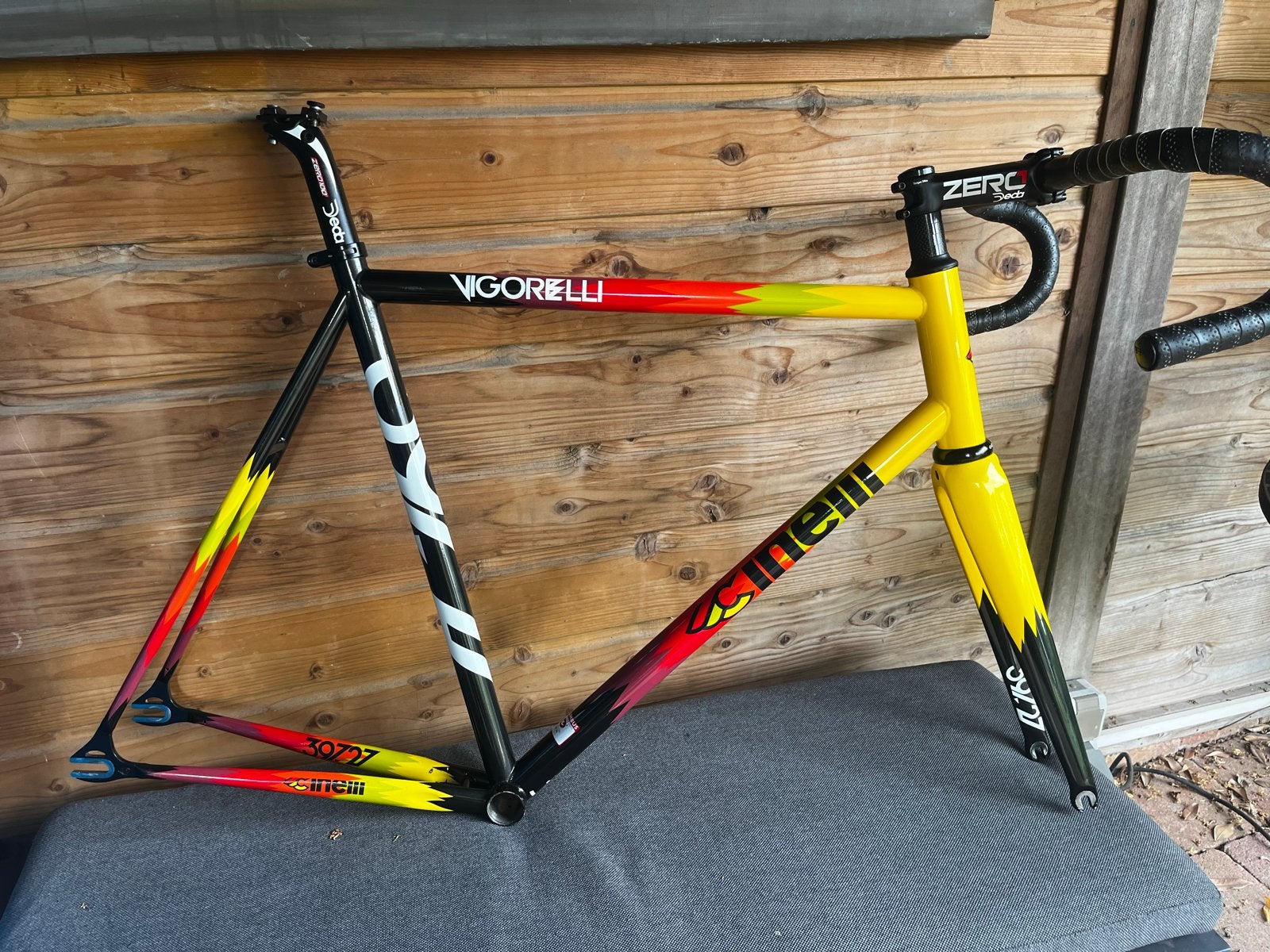 Cinelli Vigorelli Frameset (XL) Zo goed als nieuw, Ophalen, Frame, Staal, Zo goed als nieuw