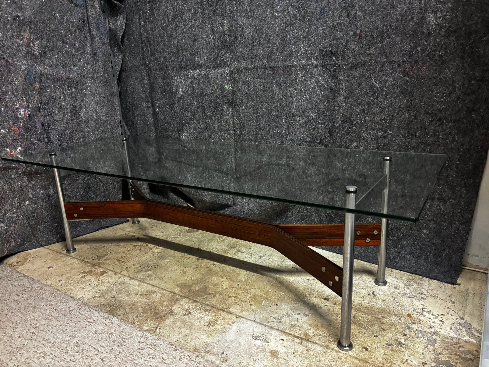 Rudolf Bernd Glatzel - zeldzame midcentury modern salontafel, Ophalen, Gebruikt, Midcentury modern, 50 tot 100 cm
