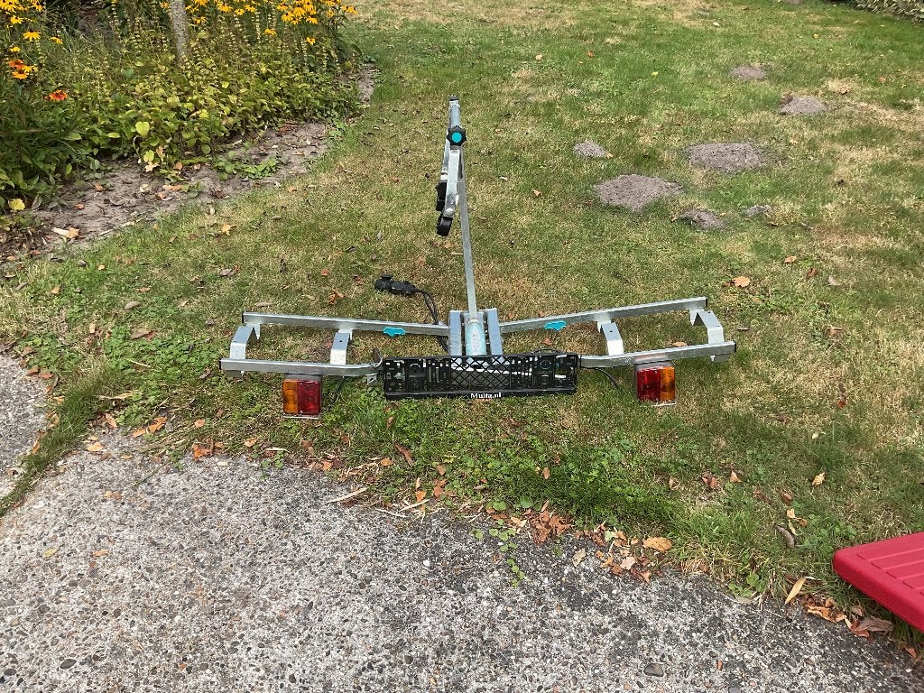 Fietsendrager Multa, Auto diversen, Fietsendragers, Ophalen, Gebruikt, 2 fietsen, Trekhaakdrager