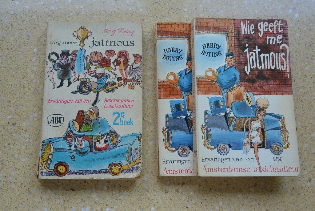 2x Harry Boting - Wie geeft me jatmous? - Nog meer jatmous, Ophalen of Verzenden, Gelezen, Harry Boting