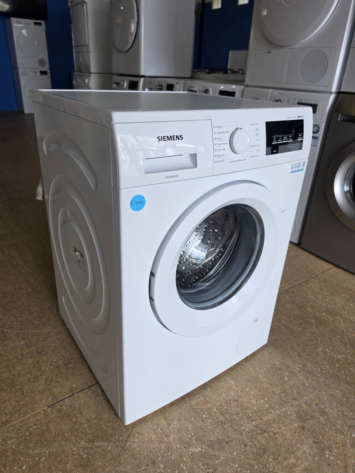 Siemens IQ 500 wasmachine | 8 kilo | A+++ | Gratis thuis 🚚✅, Witgoed en Apparatuur, Wasmachines, Jirnsum, 1200 tot 1600 toeren