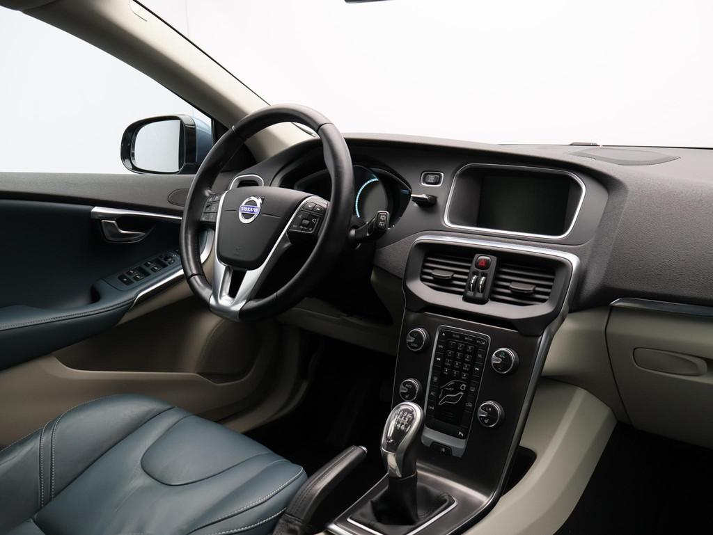 Volvo V40 1.6 T2 Summum / Stoelverwarming / Elektr. stoelver, Auto's, Voorwielaandrijving, Gebruikt, 4 cilinders, Blauw