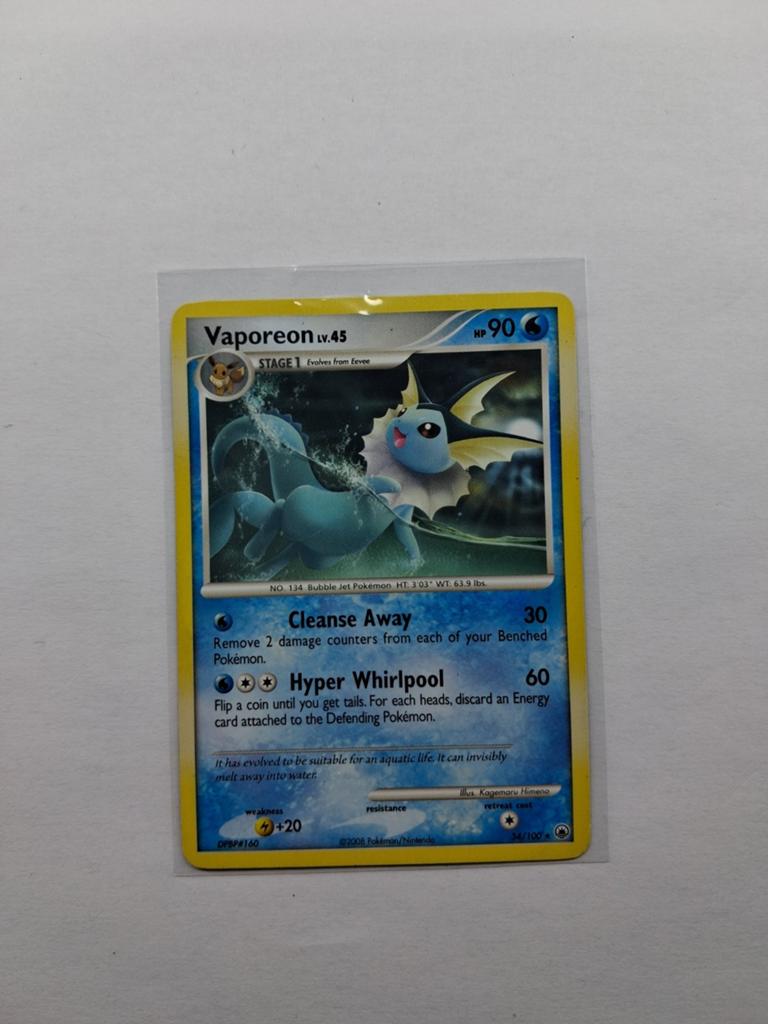 Vaporeon pokémon majestic dawn, Ophalen of Verzenden