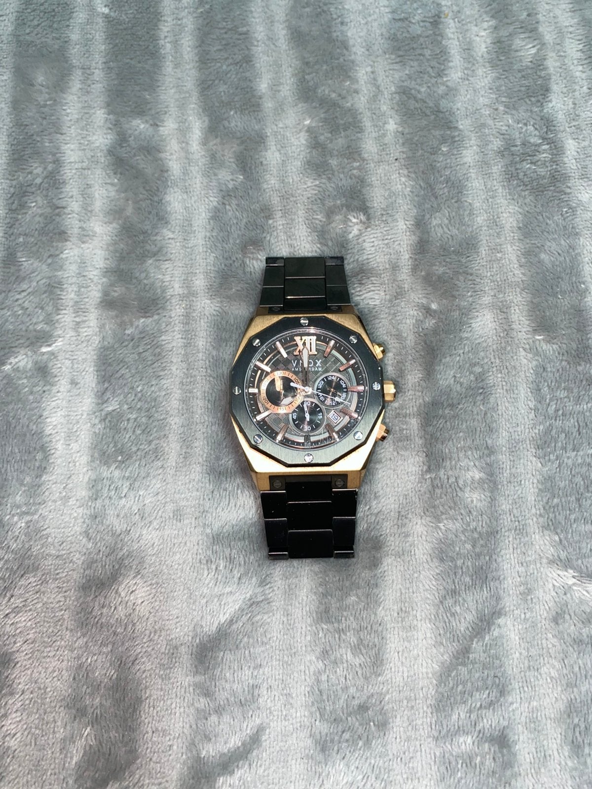 VNDX Amsterdam horloge, Overige merken, Staal, Polshorloge, Ophalen of Verzenden