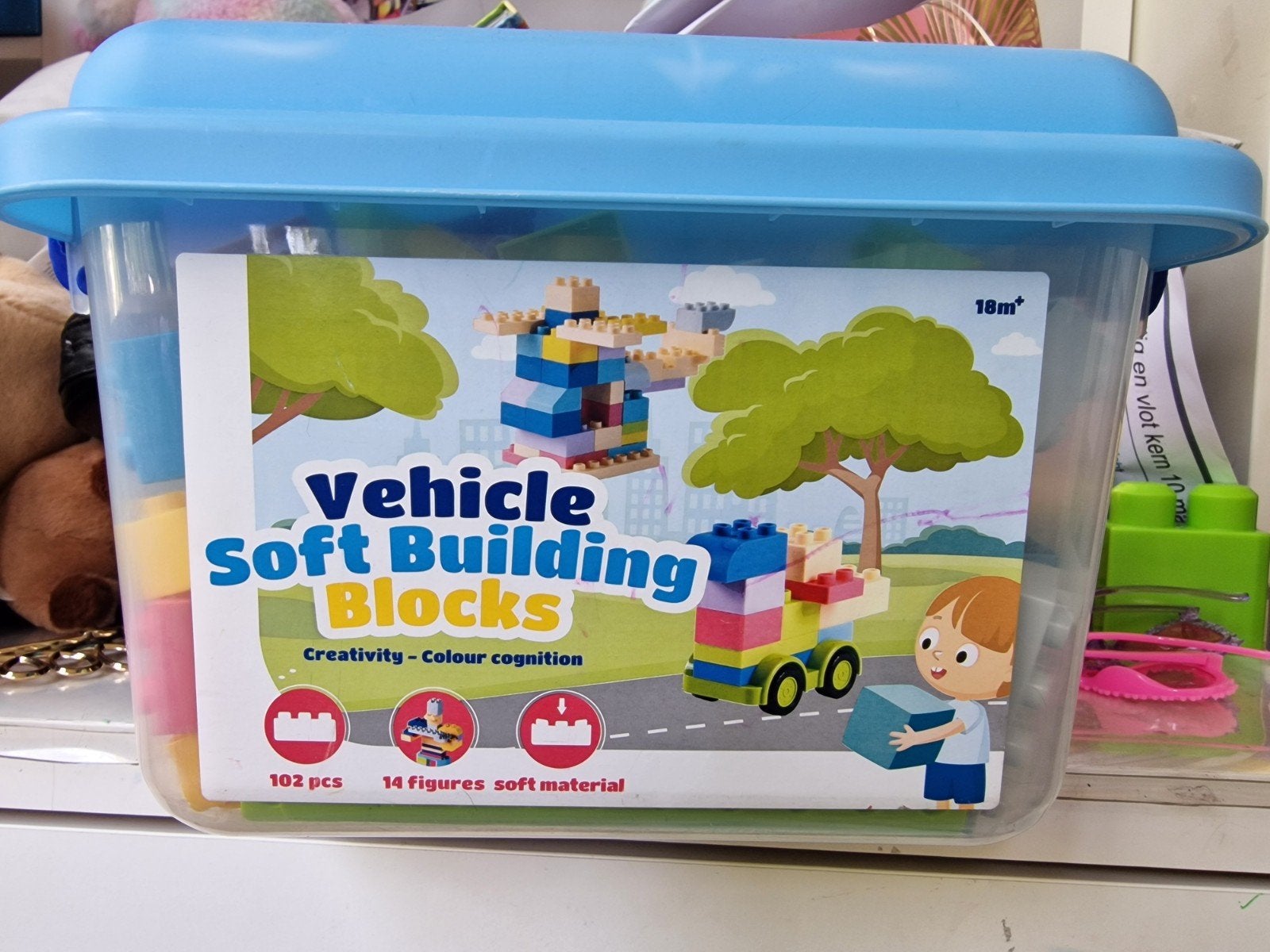 Bouw blokken., Ophalen, Jongen of Meisje