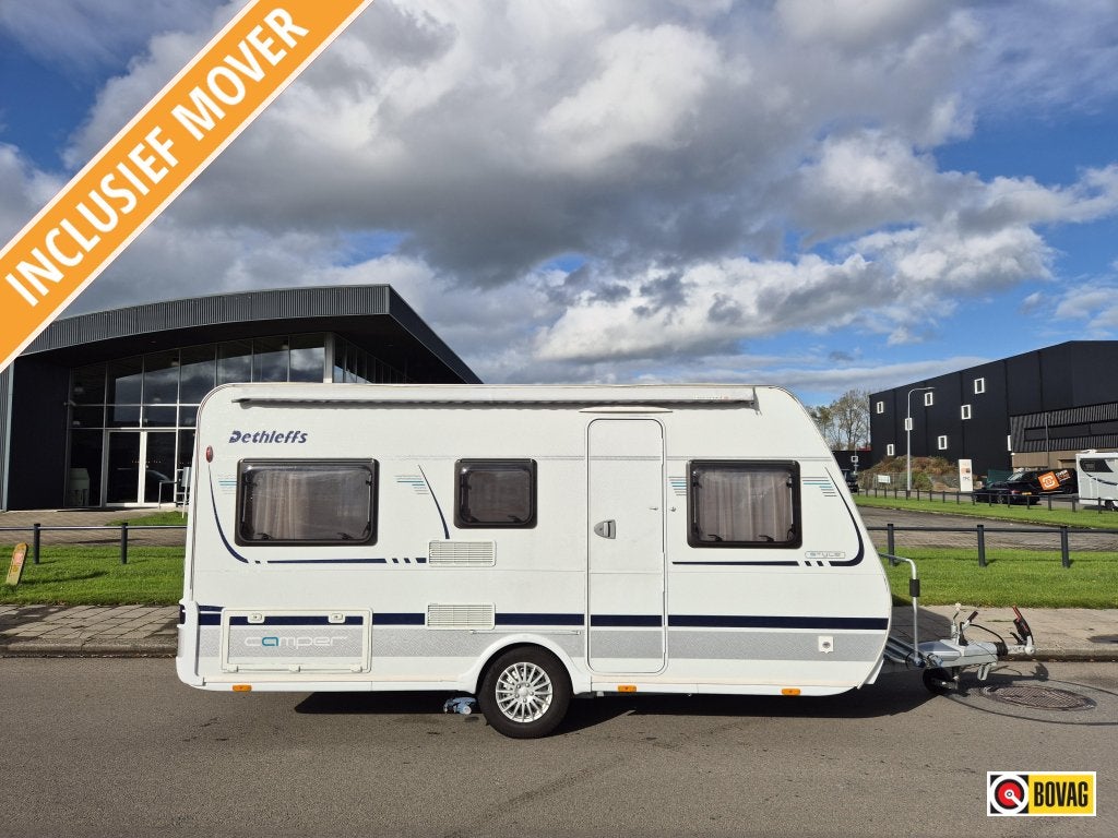 Dethleffs Camper Style 430 DB MOVER - VOORTENT - LUIFEL, Rondzit, Bedrijf, Dethleffs, Dwarsbed