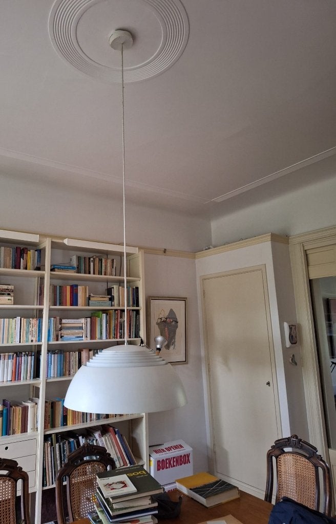 Hanglamp Arne Jacobsen, Huis en Inrichting, Ophalen, 50 tot 75 cm, Zo goed als nieuw, Deens design