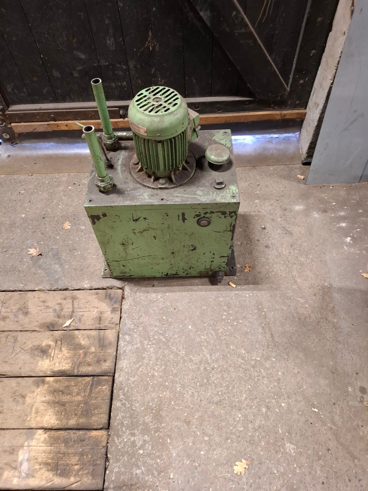 hydroliek unit, Ophalen