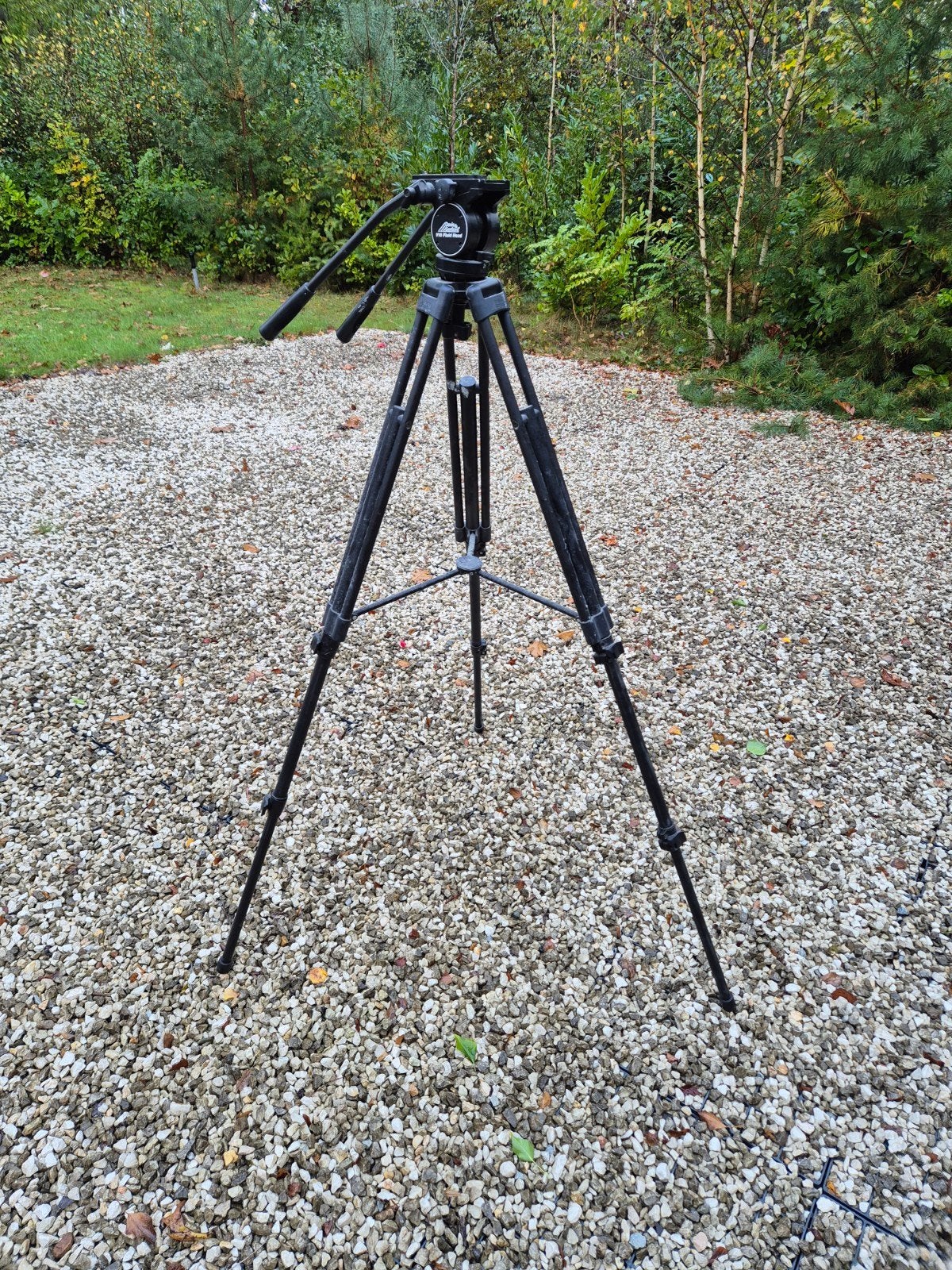 Vanguard VIB Fluid Head statief - Gebruikt, Gebruikt, Snelkoppelingsplaat, Ophalen of Verzenden, Driepoot