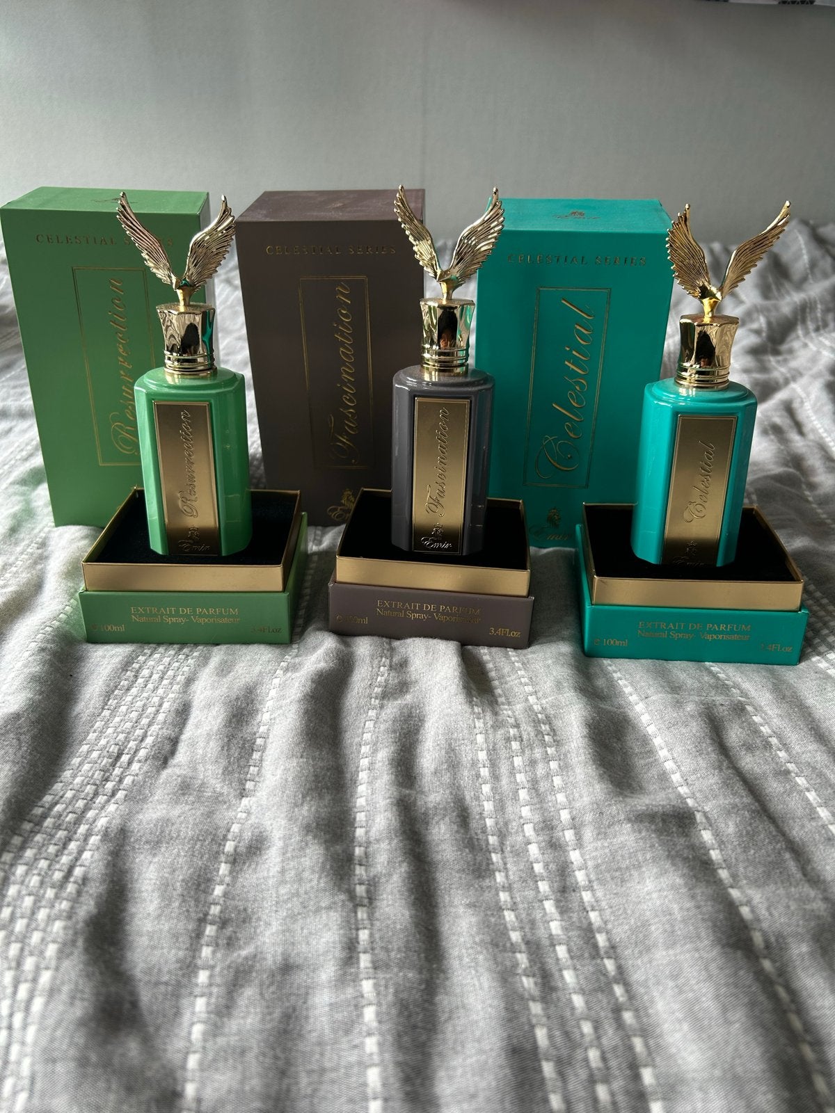 Emir Celestial Series Parfum Set - Zo goed als nieuw, Ophalen of Verzenden, Zo goed als nieuw