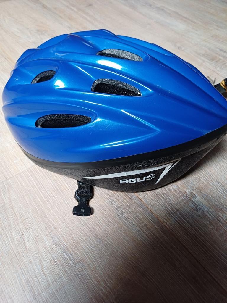 AGU Fietshelm Blauw - Maat 58-61cm, Ophalen of Verzenden