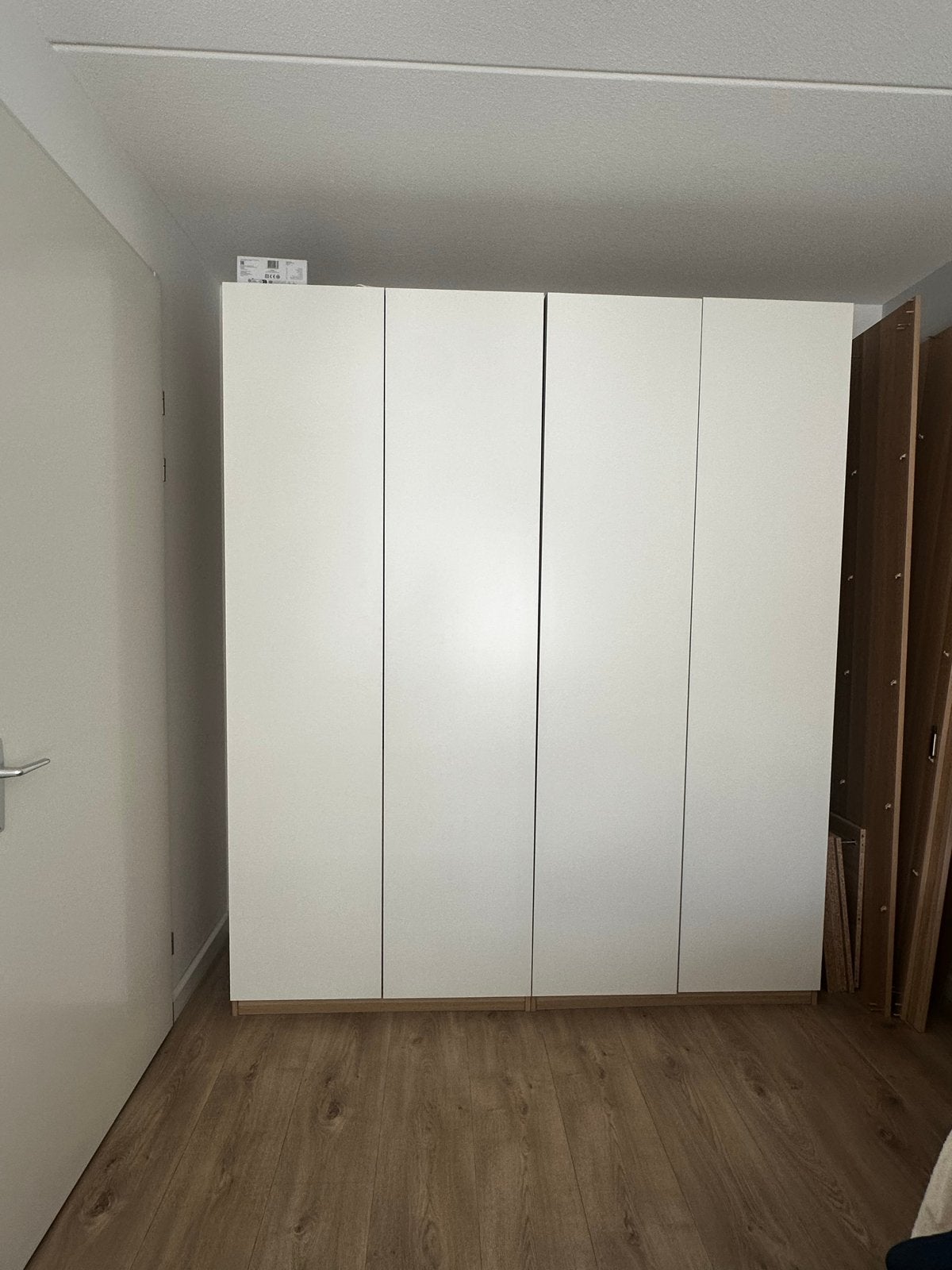 Grote kledingkast met hang- en legruimte, Ophalen, 200 cm of meer, 50 tot 100 cm, Zo goed als nieuw