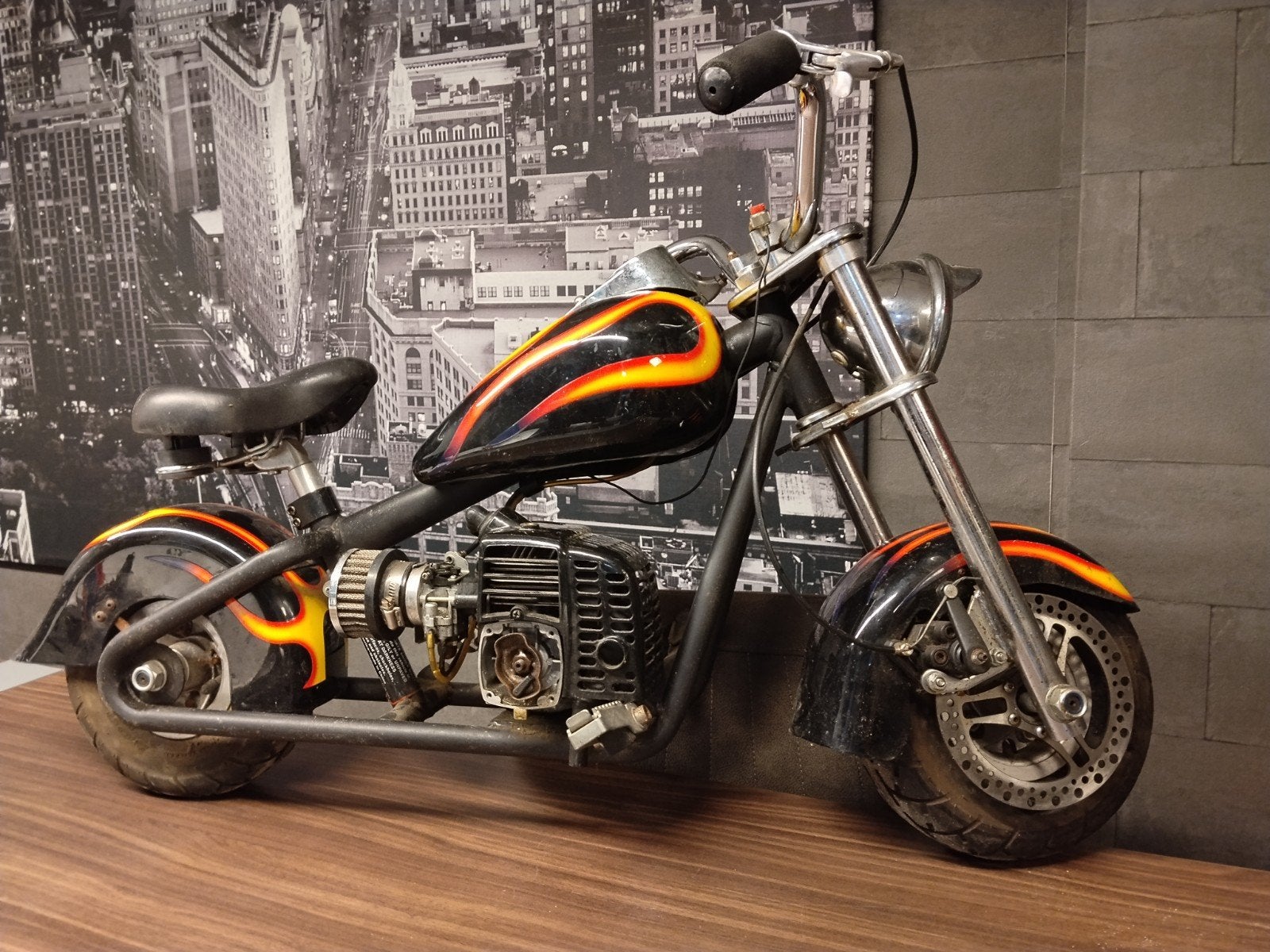 Chopper minibike, Ophalen of Verzenden, Gebruikt, Overige typen