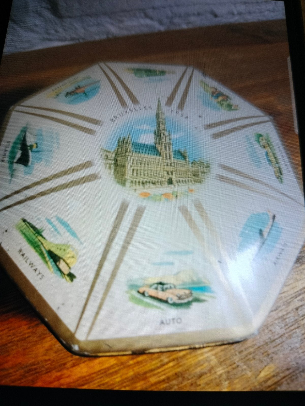 blik Cote Do'r wereldtentoonstelling expo Brussel 1958, Verzamelen, Ophalen of Verzenden, Gebruikt, Overige