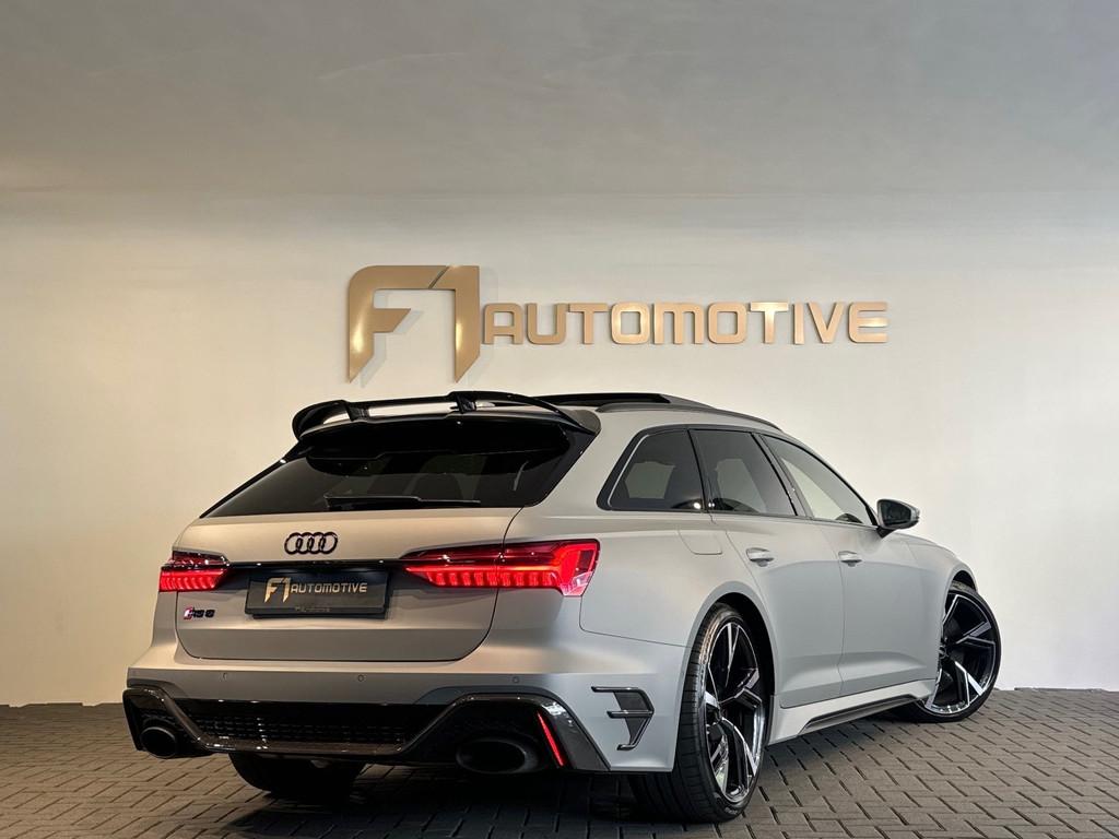 Audi RS6 Avant TFSI quattro Pano|Ceramic|HuD|B&O 3D|PPF|Carb, Automaat, Gebruikt, 600 pk, RS6