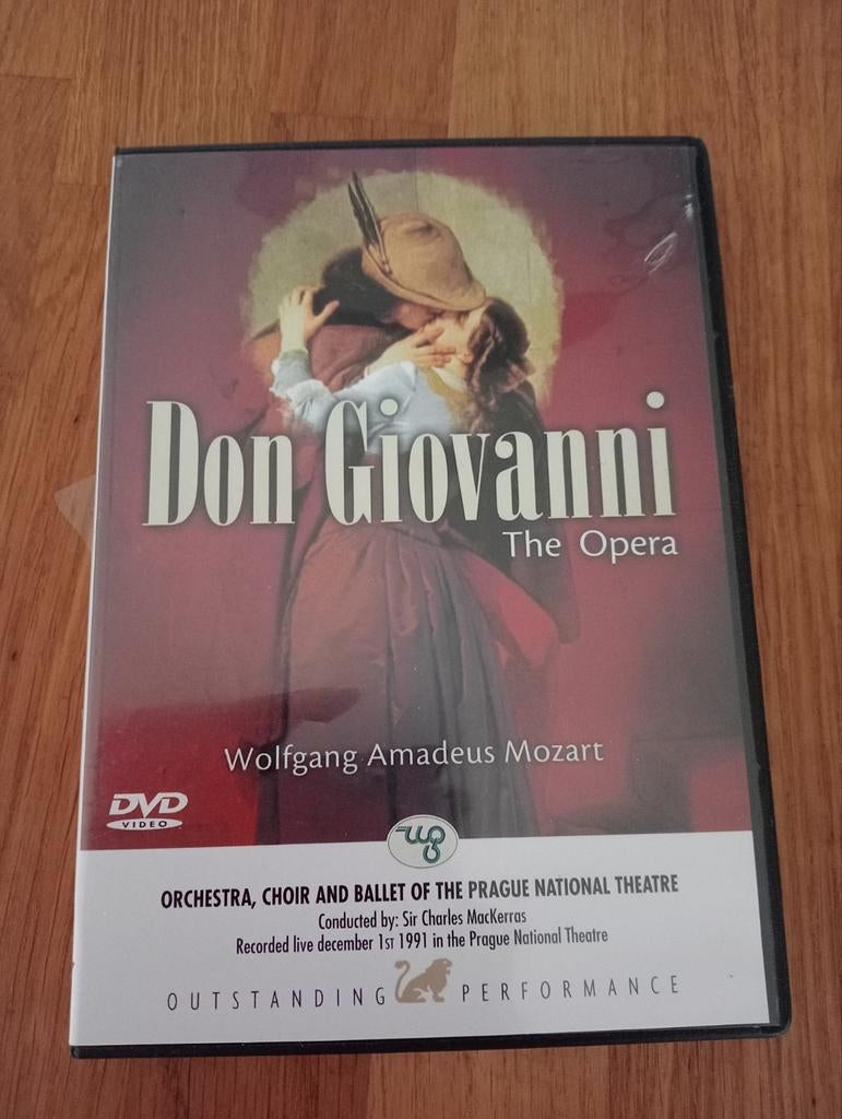 Don Giovanni The Opera - Wolfgang Amadeus Mozart DVD, Alle leeftijden, Ophalen of Verzenden, Gebruikt
