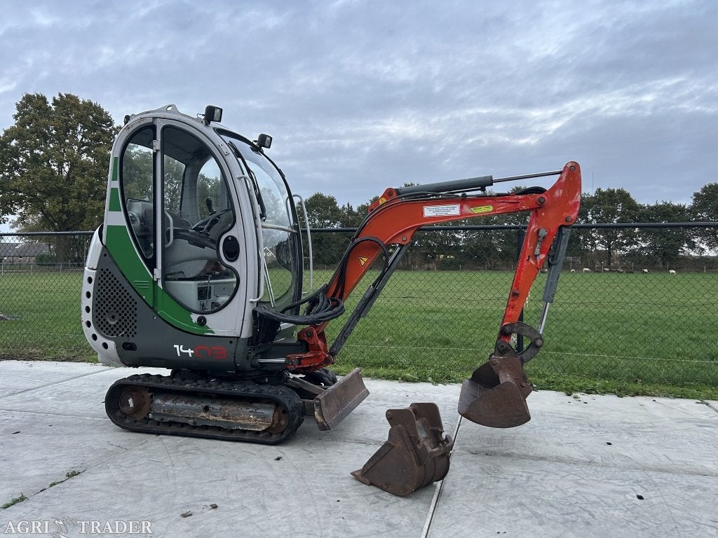 Nette neuson 1403 minigraver, Ophalen of Verzenden, Neuson, Neuson, Neuson