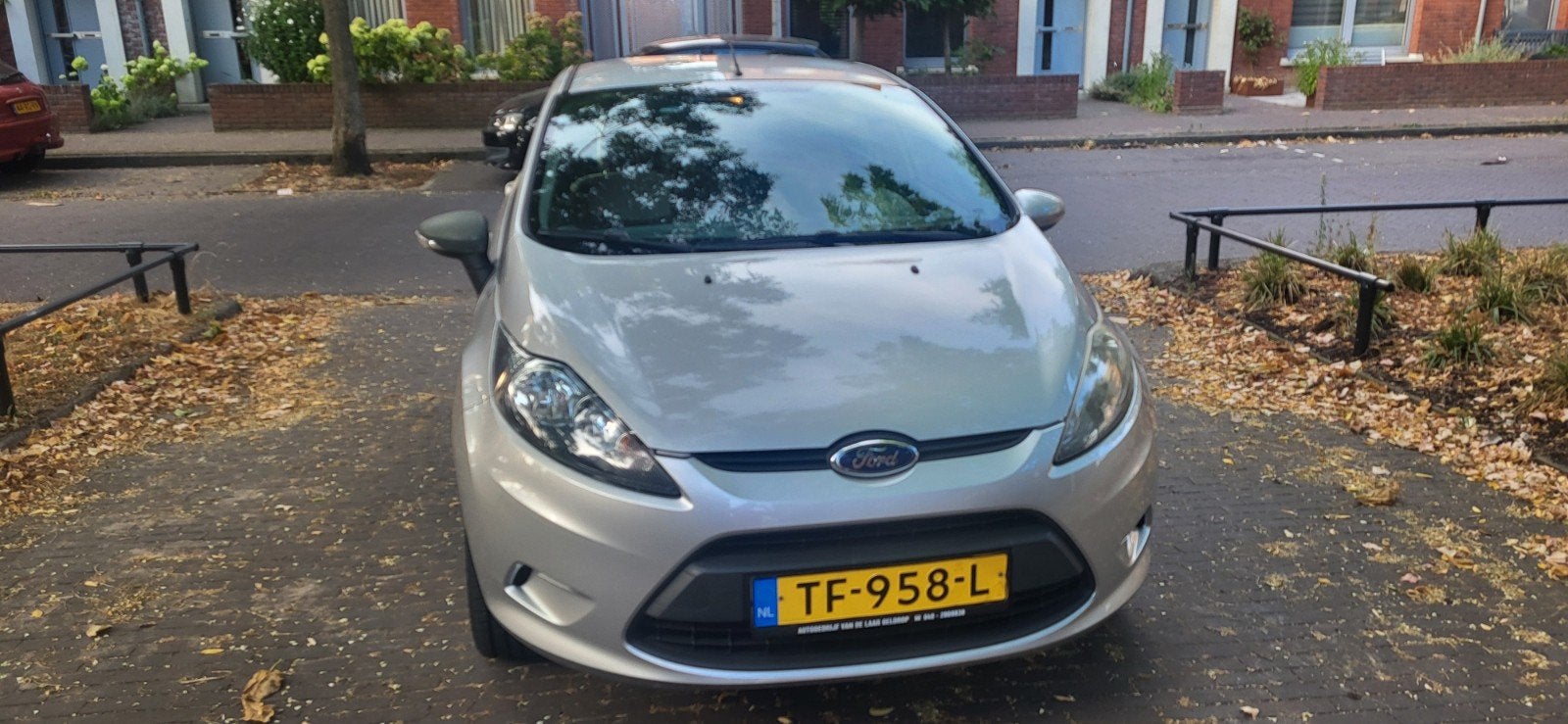 Ford Fiësta 1.25 44KW 5DR 2009 Grijs, Auto's, Ford, Voorwielaandrijving, 40 €/maand, 1242 cc, 4 cilinders