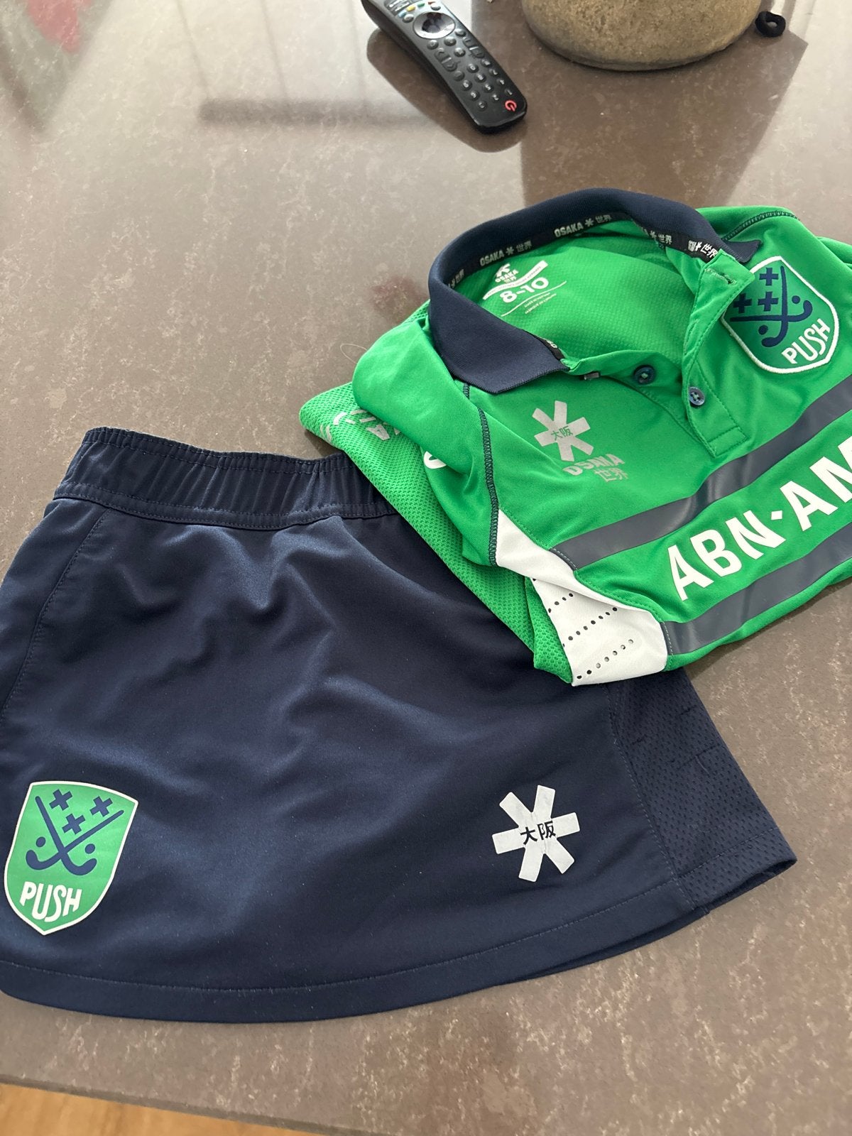 Push Hockey Kleding Set - Shirt en Rokje (Maat 8-10), Sport en Fitness, Ophalen of Verzenden, Zo goed als nieuw, Overige typen