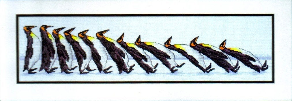 borduurpakket Antarctic Dominoes, Ophalen of Verzenden, Nieuw, Handborduren, Borduurpakket
