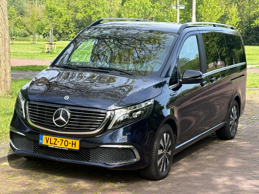 Mercedes-Benz EQV 2021 Blauw L300, 0 cilinders, Zwart, Blauw, Elektrisch