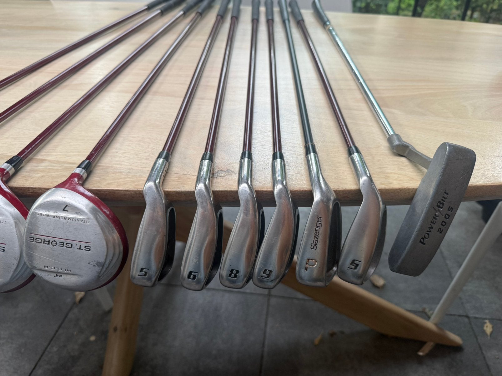 Foto 5 van Complete St. George golfset clubs en tas