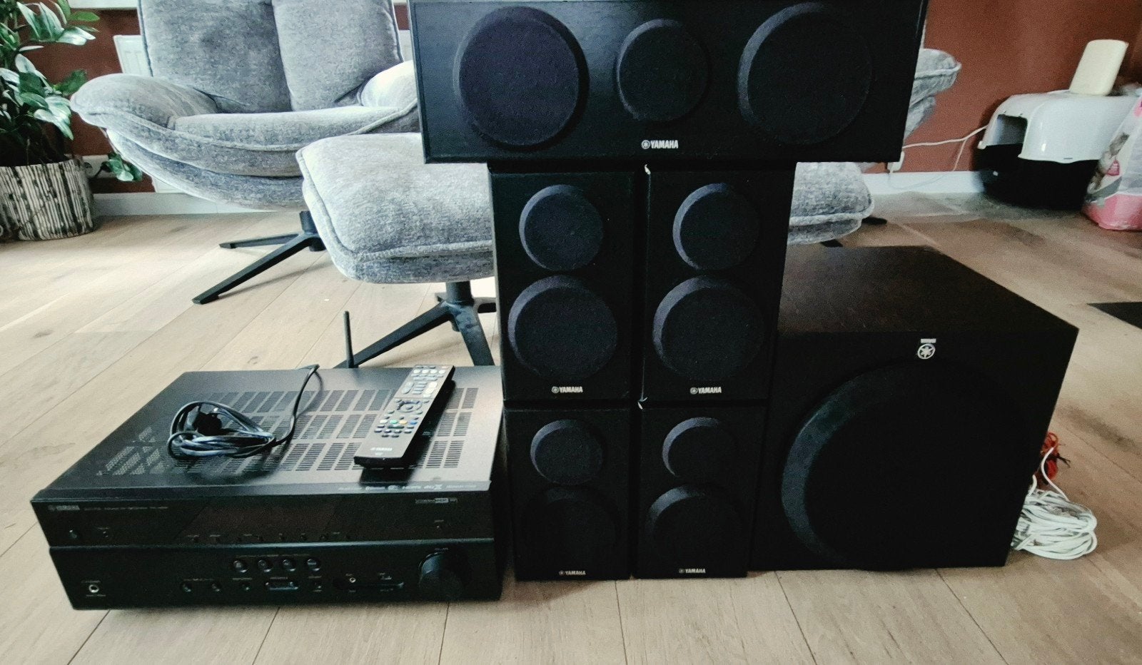 Yamaha RX-V581 5.1 Surround Sound Systeem, Overige merken, Gebruikt, 70 watt of meer, Ophalen of Verzenden