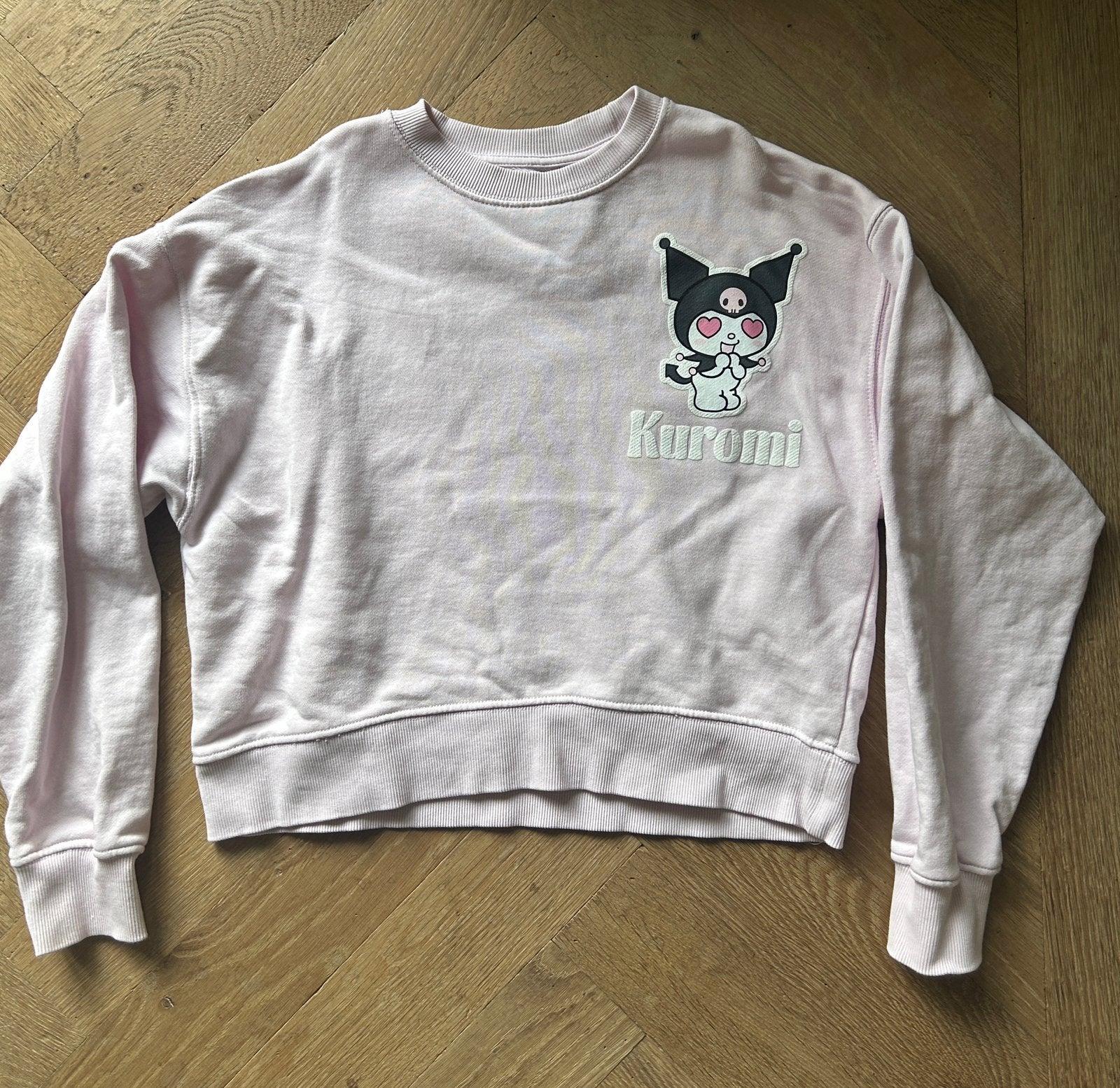 Zara meisjes lichtroze sweater Kuromi maat 164, Ophalen of Verzenden, Zo goed als nieuw, Meisje, Trui of Vest