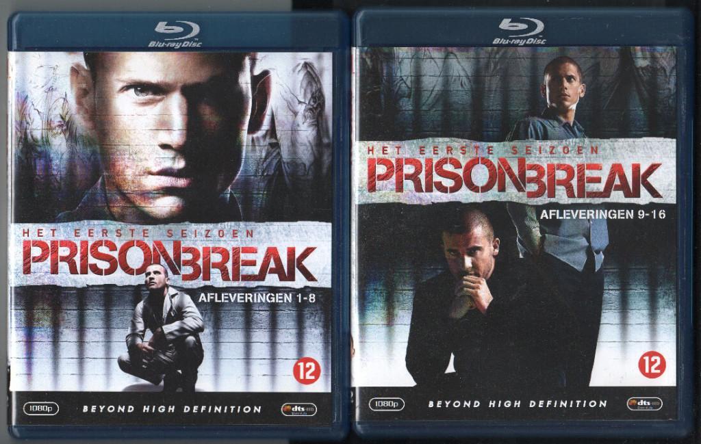 Prison Break het eerste seizoen. Blu-ray. Doosje 3 op scan 2, Cd's en Dvd's, Ophalen of Verzenden, Gebruikt, Tv en Series, Boxset