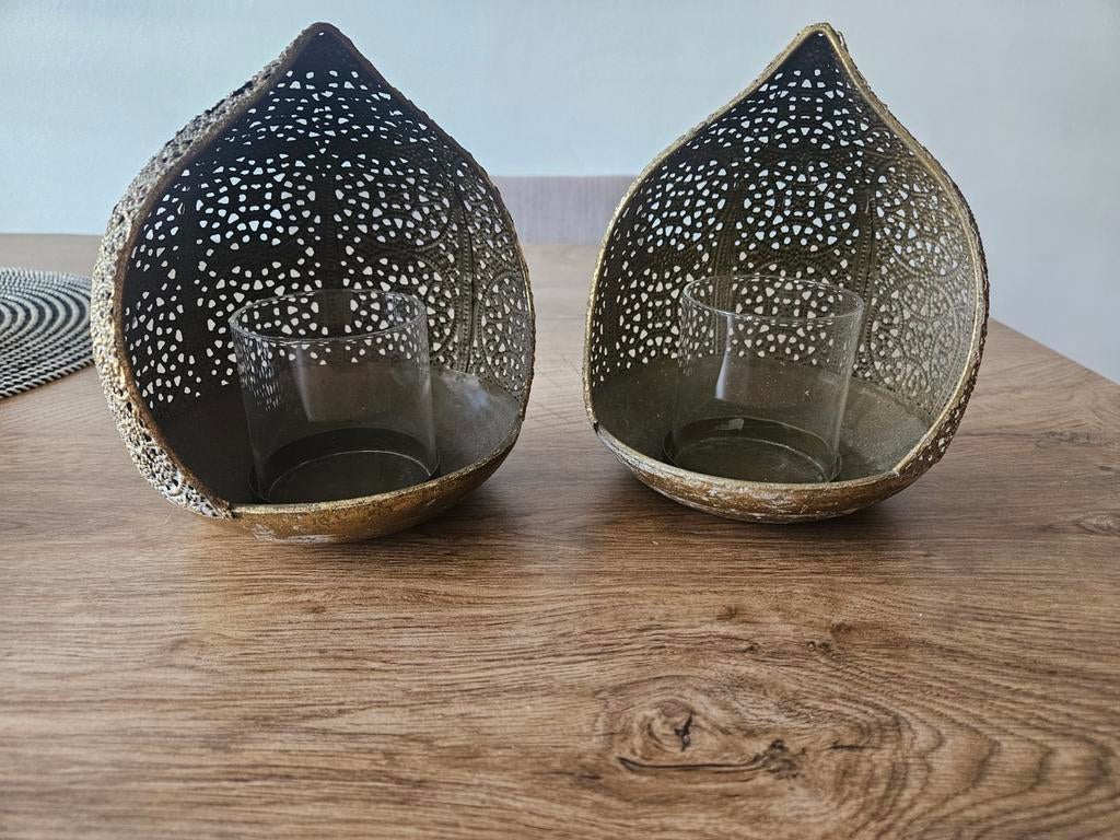 Kaarsenhouders, Ophalen of Verzenden, Overige materialen, Minder dan 25 cm
