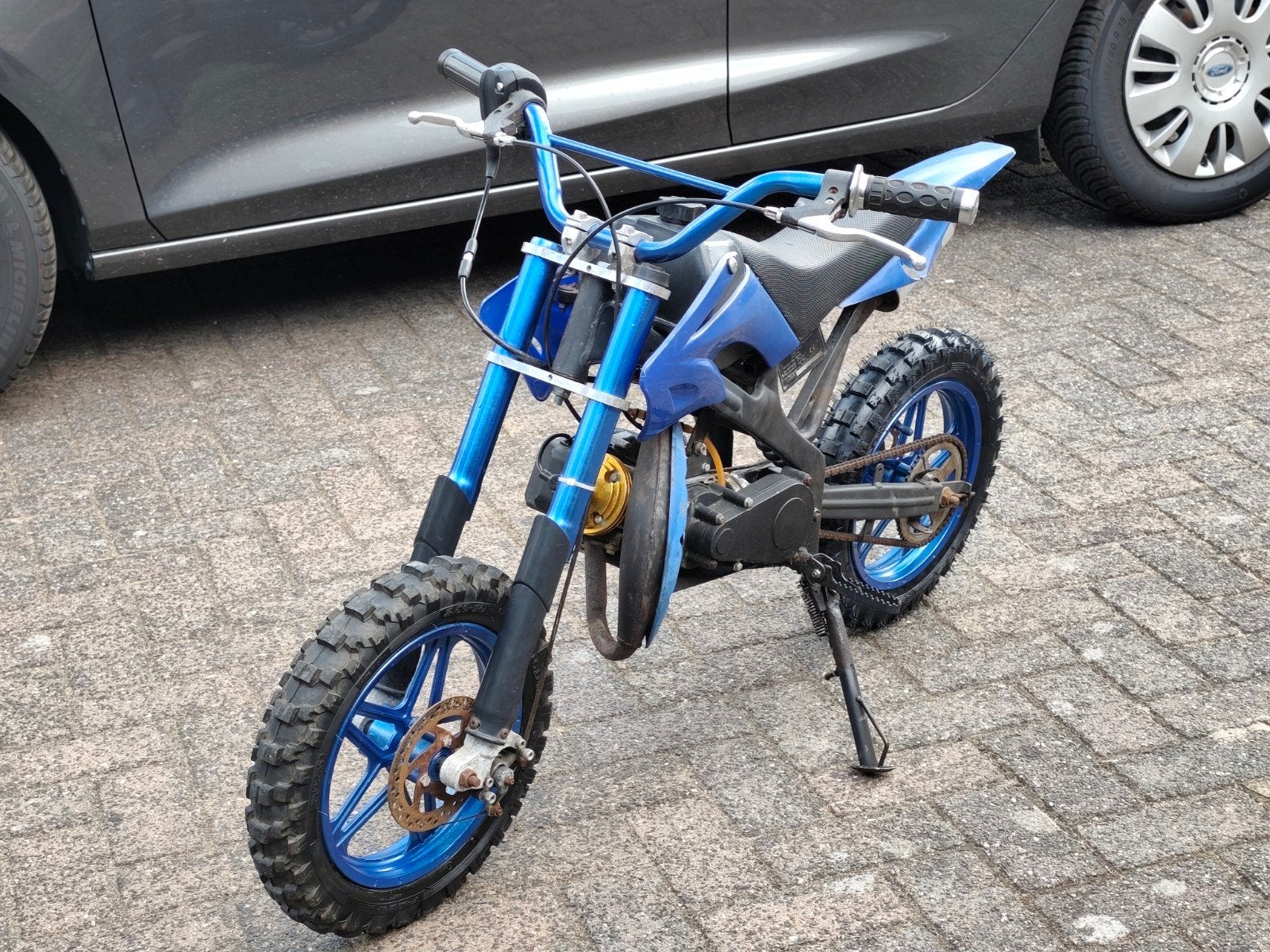 pitbike 50cc, Fietsen en Brommers, Minibikes, Midibikes en Pitbikes, Ophalen, Nieuw, 50 cc, Pitbike