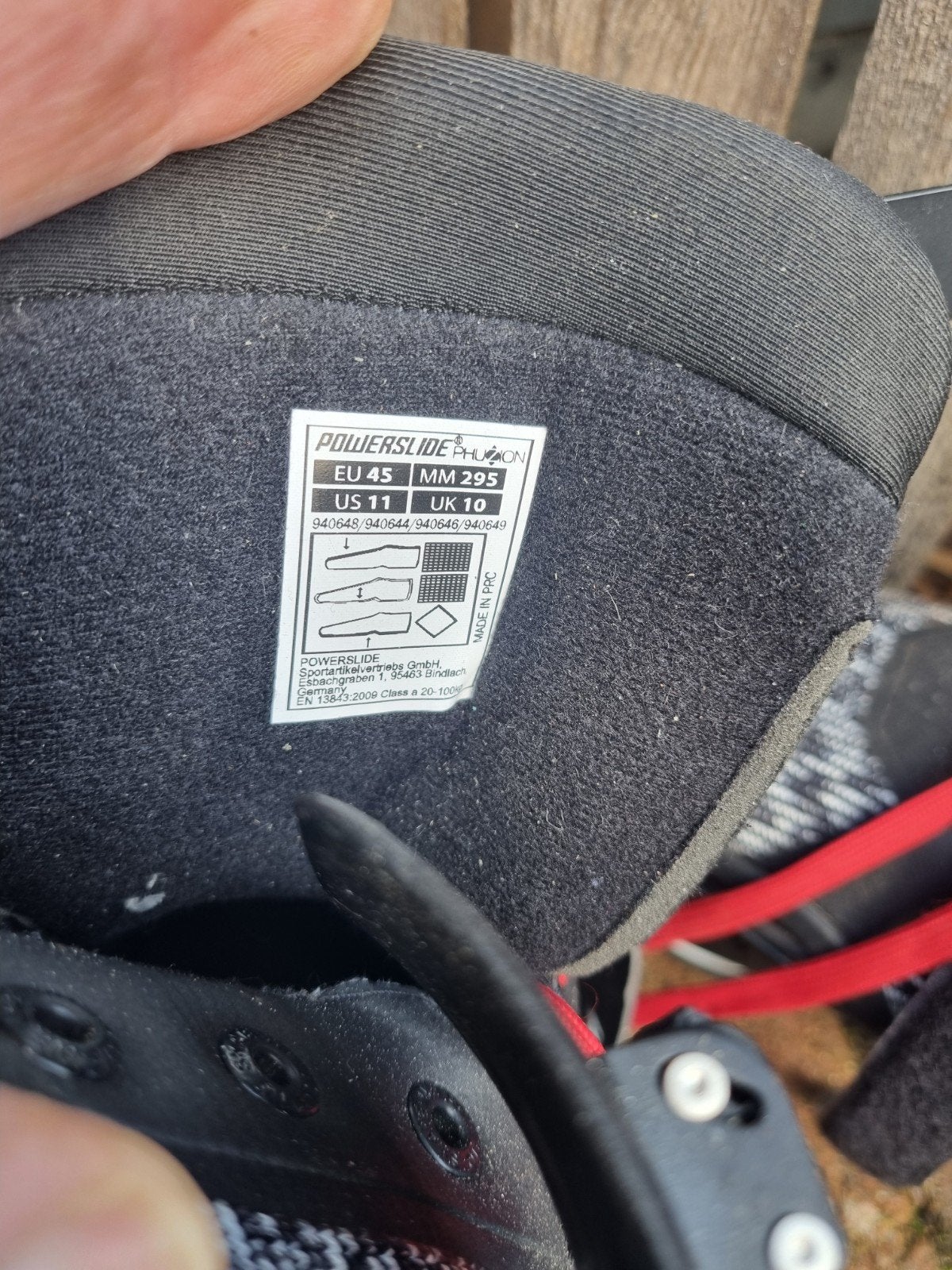 Powerslide Phuzion Inline Skates - Maat 45, Ophalen, Gebruikt, Heren, Inline skates 4 wielen