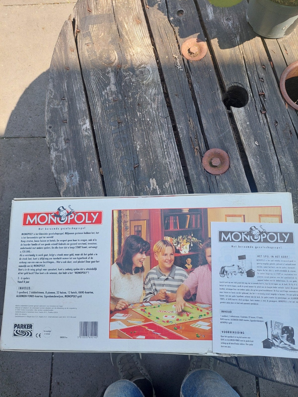 Vintage Monopoly gulden editie  10 euro, Ophalen of Verzenden