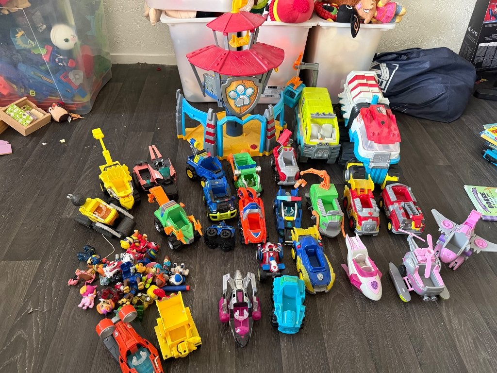 Paw patrol, Hot Wheels, Marvel en nog veel meer, Ophalen, Zo goed als nieuw, Overige typen