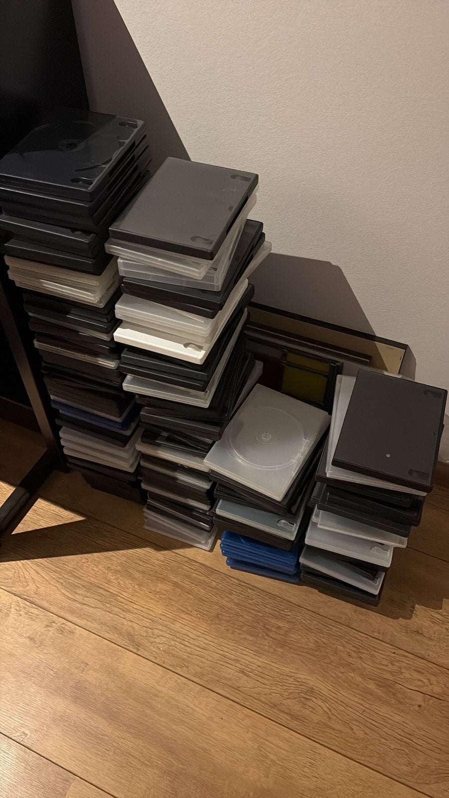 Lege DVD-doosjes, Ophalen, Gebruikt