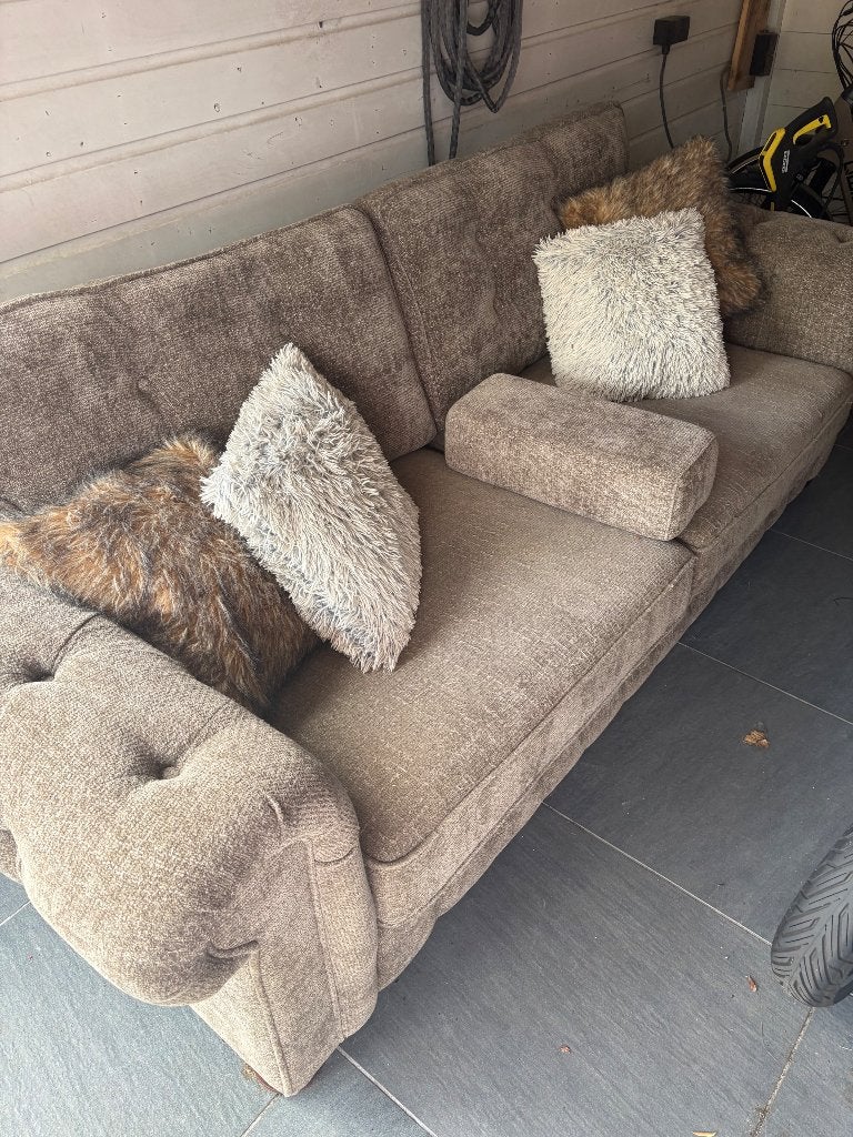 Bank, Ophalen, 250 tot 300 cm, 100 tot 125 cm, Driepersoons
