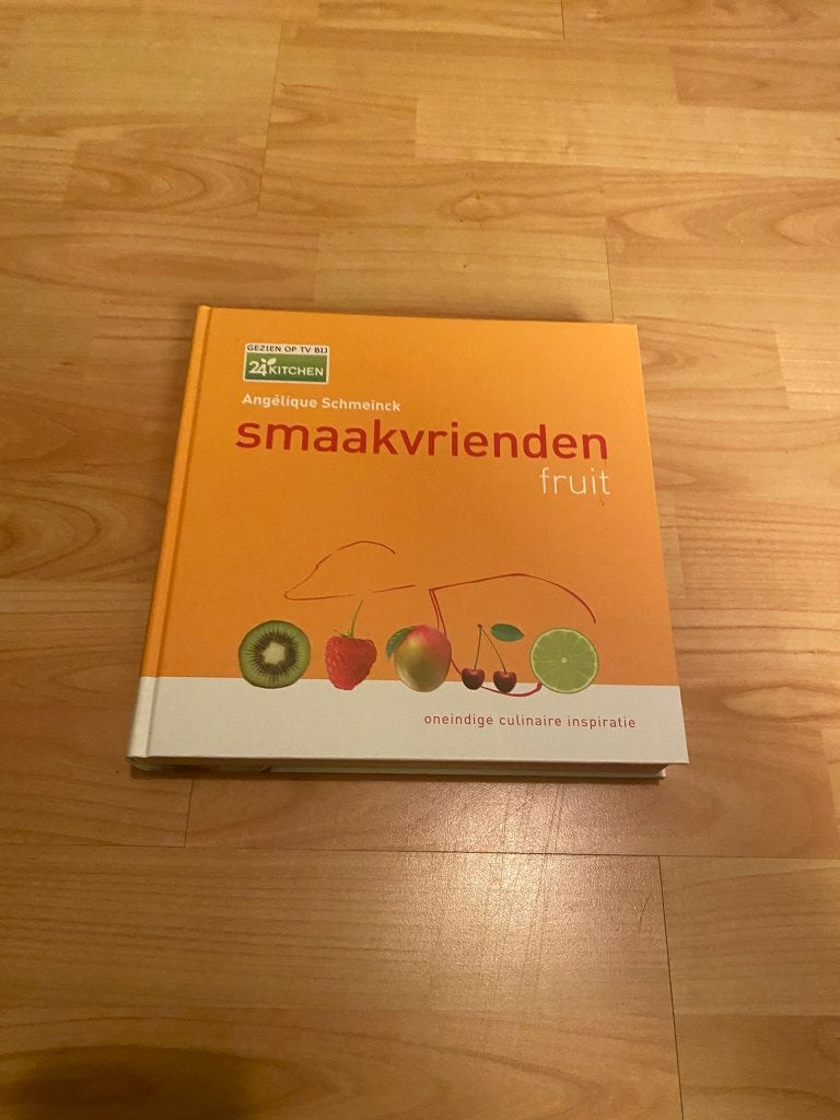 smaakvrienden fruit kookboek, Ophalen, Zo goed als nieuw, Angélique Schmeinck
