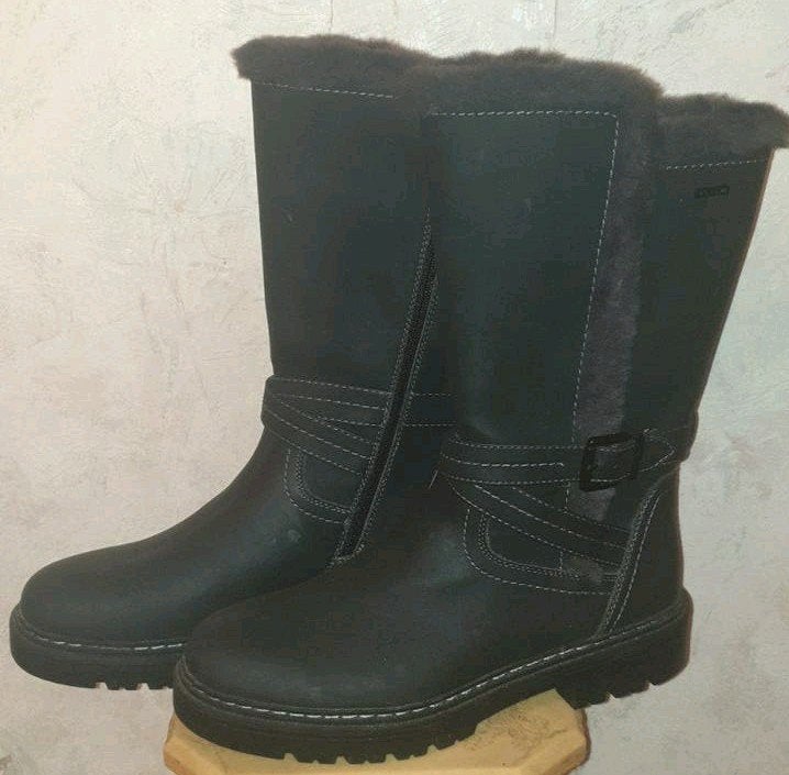 paar laarzen winter gevoerd, Ophalen, Hoge laarzen, Zwart, Nieuw