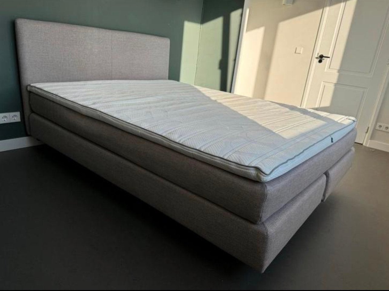 Auping boxspring te koop, Ophalen of Verzenden, Zo goed als nieuw, Tweepersoons, 220 cm