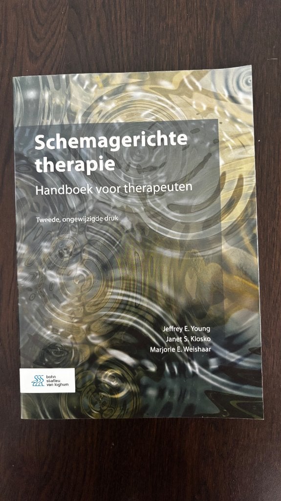 Handboek Schematherapie, Verzenden, Nieuw, WO, Bohn Stafleu van Loghum