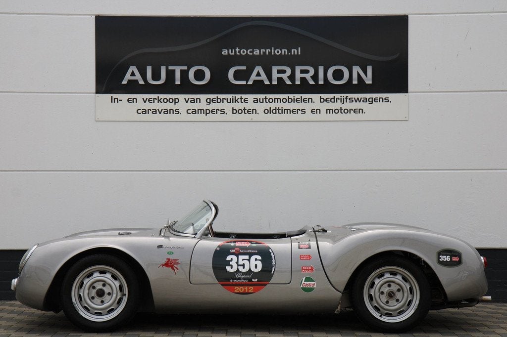 Volkswagen 550 Spyder (replica Porsche) met softtop uniek !, Auto's, Volkswagen, 600 kg, Gebruikt, 4 cilinders, Cabriolet