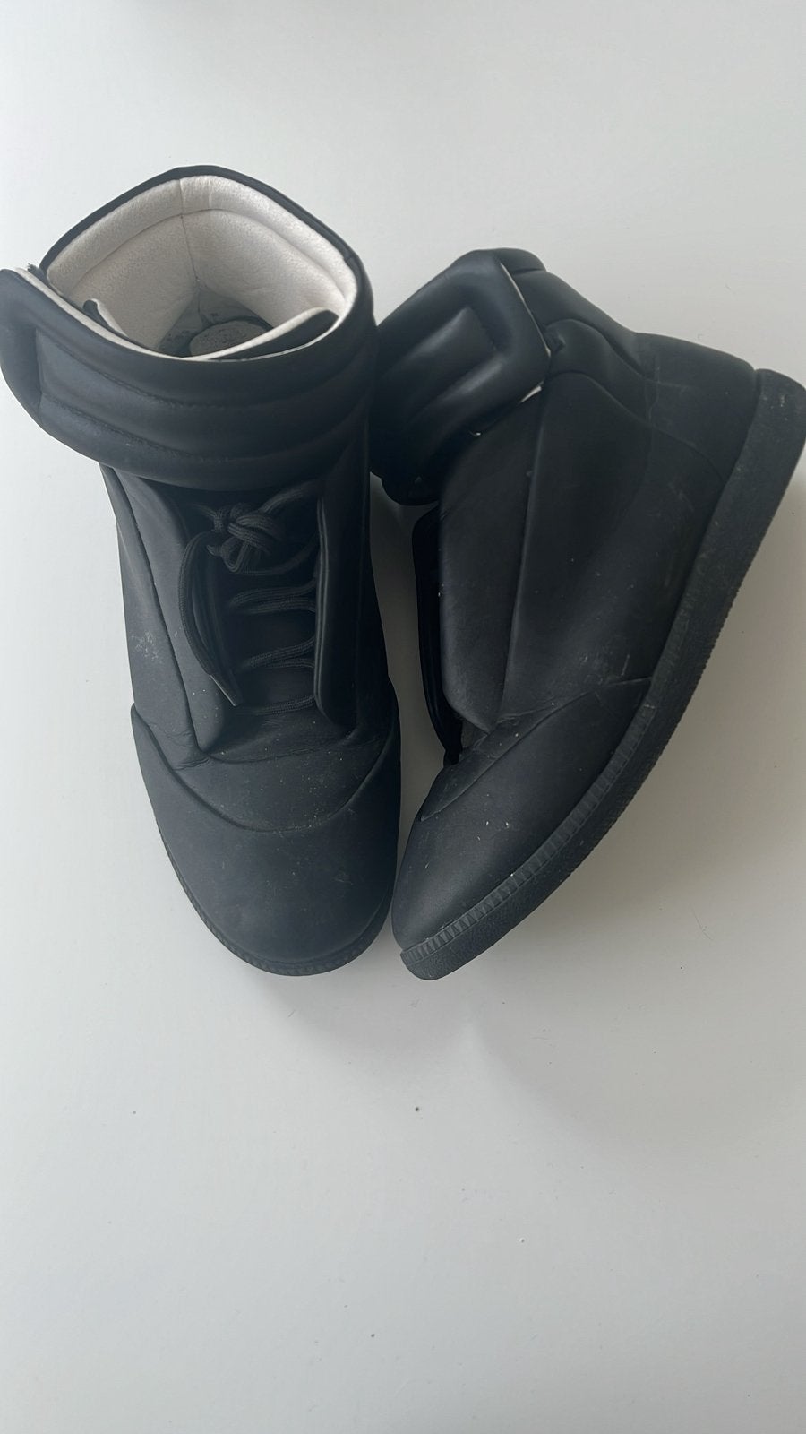 Maison margiela future, Ophalen of Verzenden, Zo goed als nieuw, Zwart, Sneakers of Gympen
