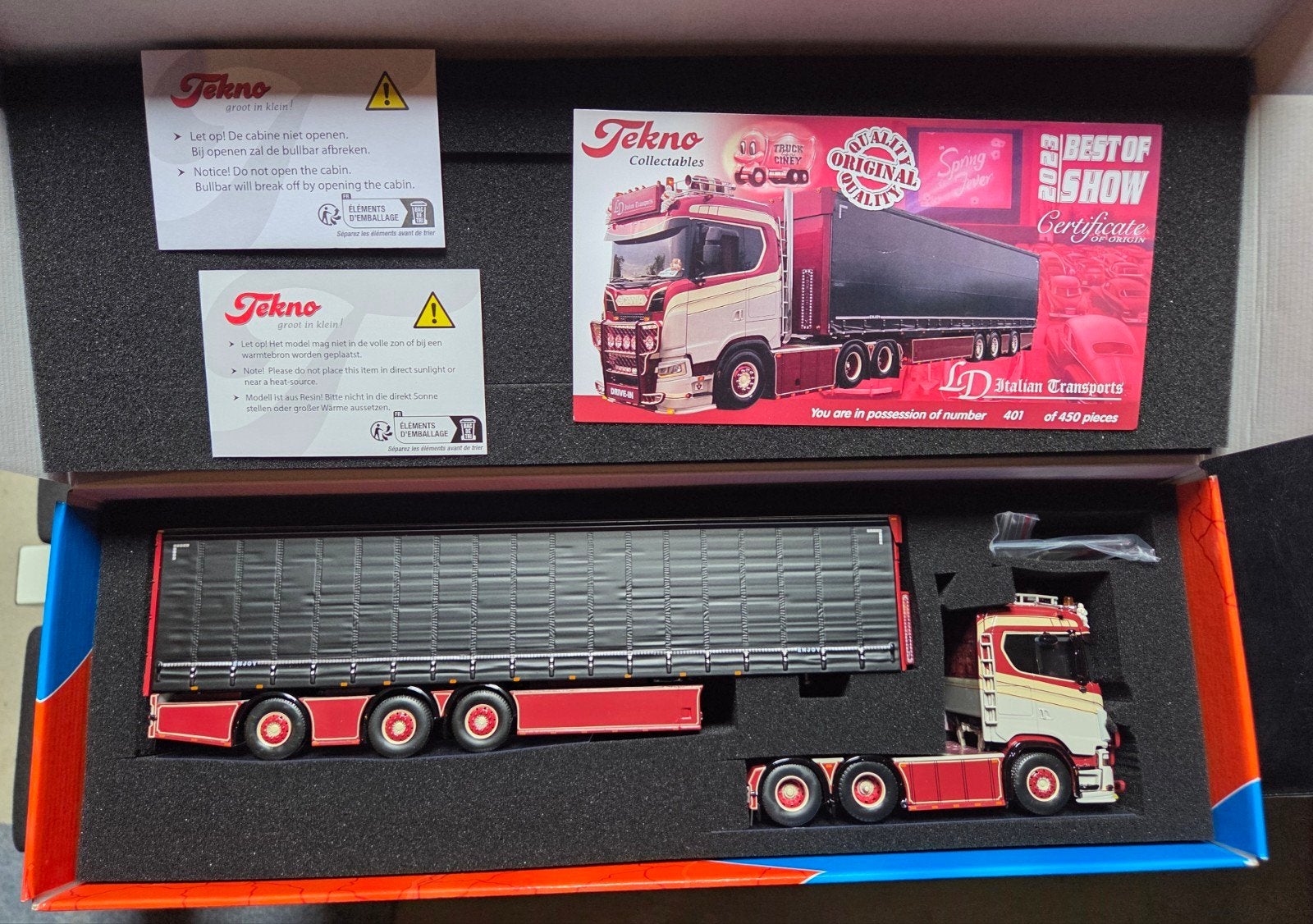 Tekno LD transports, Ophalen of Verzenden