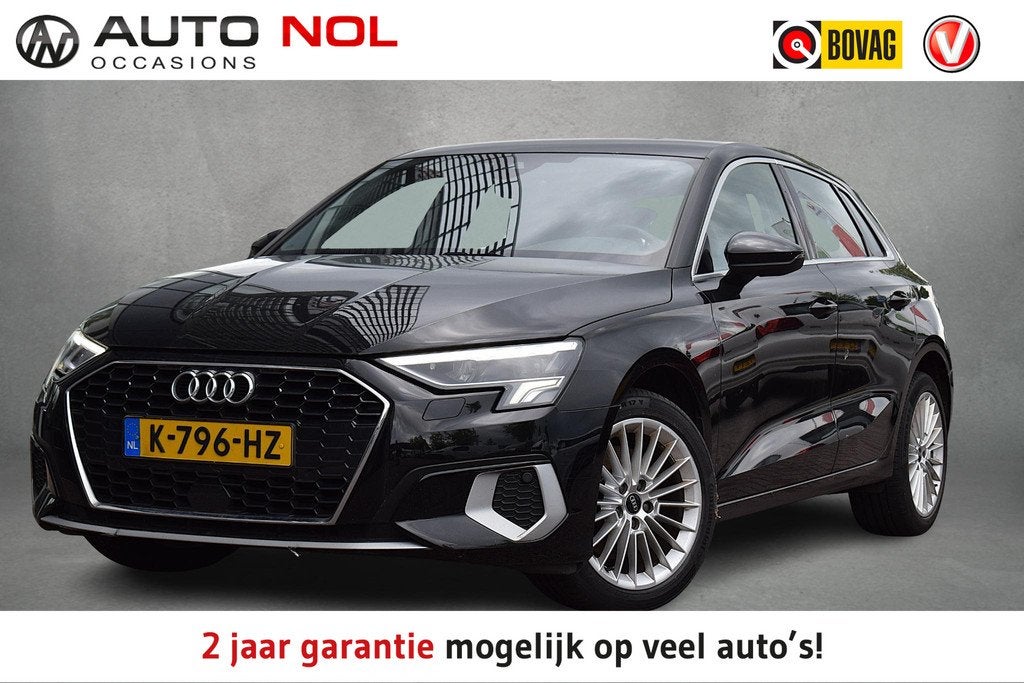 Audi A3 Sportback 30 TFSI Business edition | Navi | Cruise |, Auto's, Audi, Stof, Gebruikt, Zwart, Origineel Nederlands