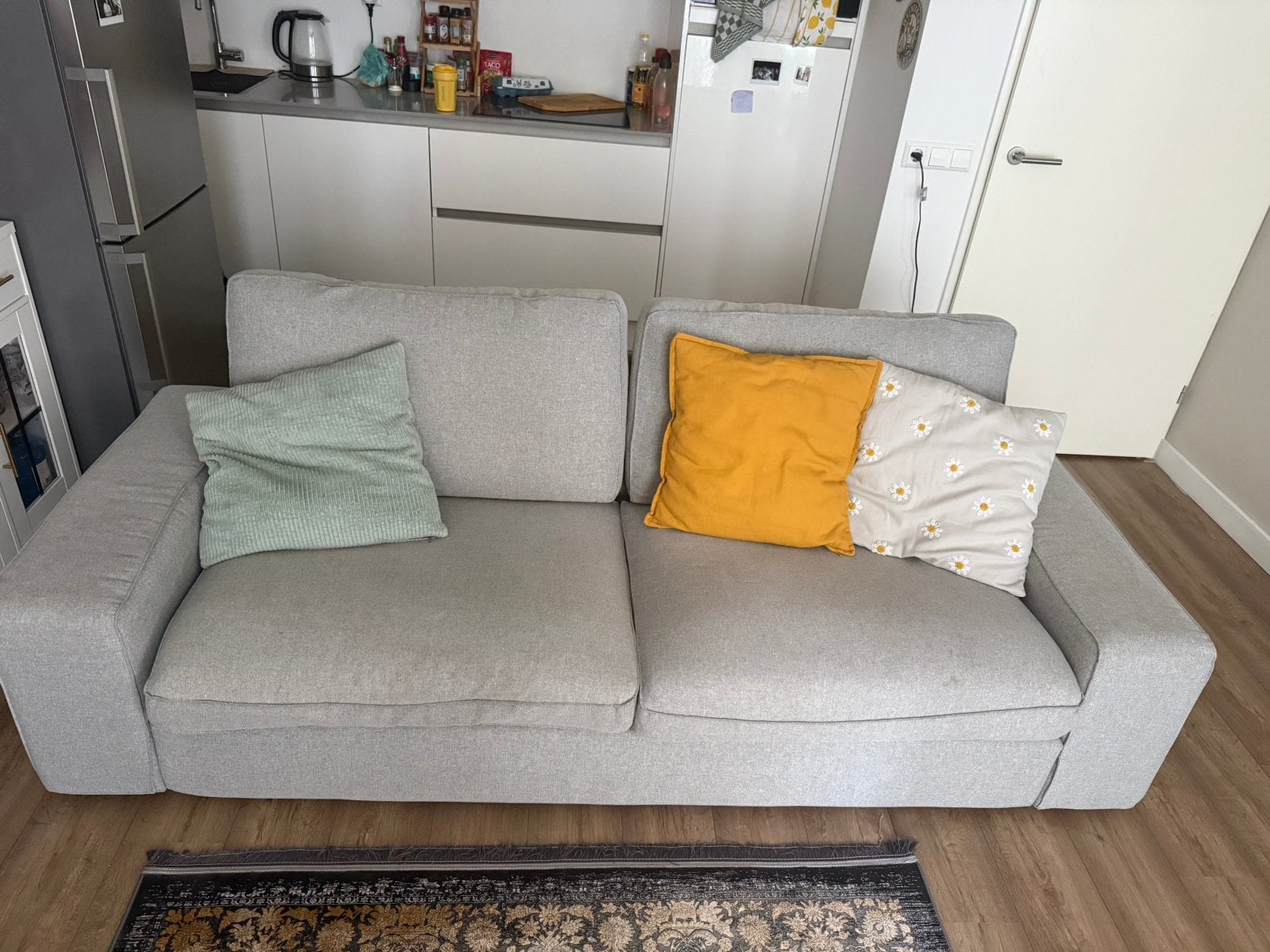 IKEA KIVIK bank, Ophalen of Verzenden, Zo goed als nieuw, 75 tot 100 cm