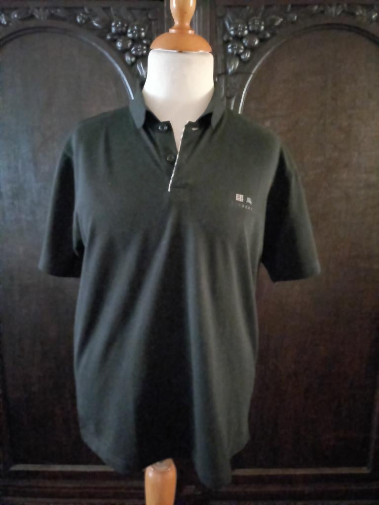 Burberry Polo maat L, Zwart, Maat 42/44 (L), Ophalen of Verzenden, Zo goed als nieuw