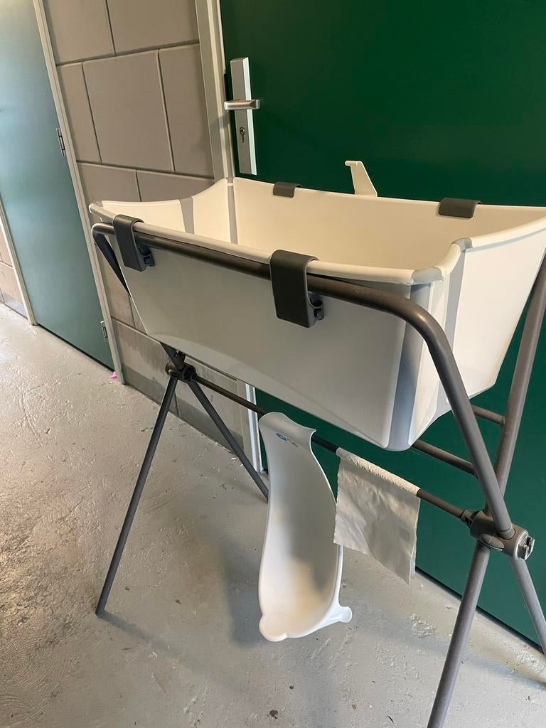 Stokke flexi bath, Kinderen en Baby's, Badjes en Verzorging, Ophalen, Zo goed als nieuw, Badje, Standaard