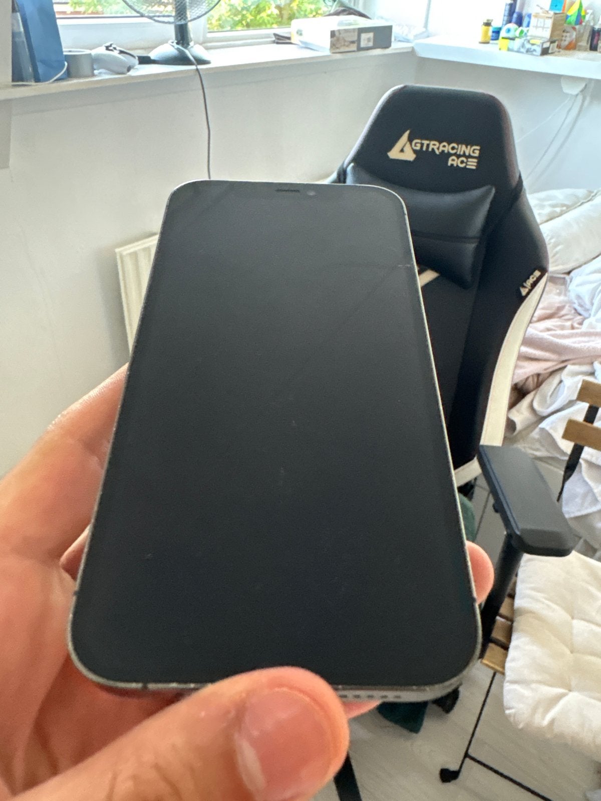 iPhone 12 Pro Max, Telecommunicatie, Mobiele telefoons | Apple iPhone, 256 GB, Gebruikt, Grijs, IPhone 12 Pro Max