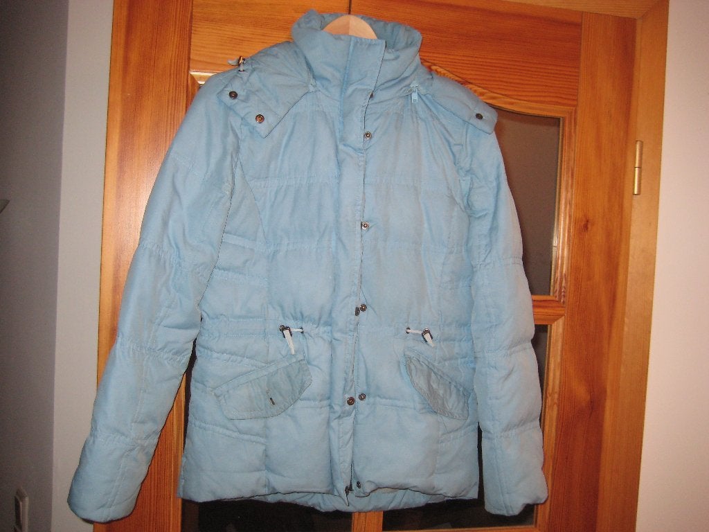 Dubster winterjas van H&M - maat S, Verzenden, Zwart, Maat 34 (XS) of kleiner, Gedragen
